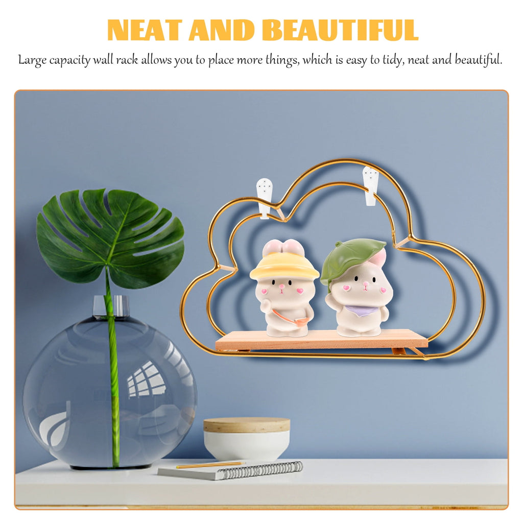 3 Pieces Wall Shelf Floating Rack Home Storage Shelving