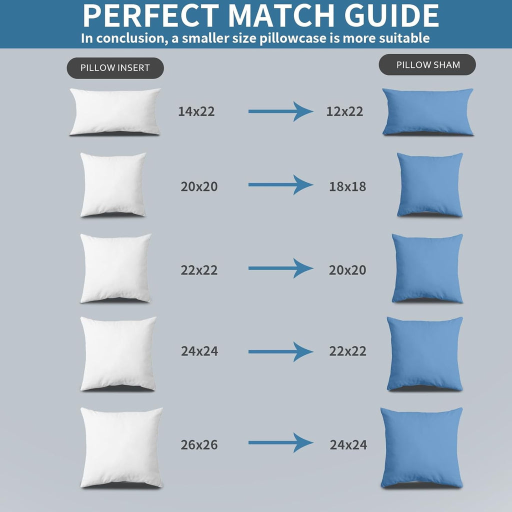 Down  Throw Pillow Inserts 14x22 Set of 2 Firm Large  Pillows for Bed Decorative Couch Soft Pillows for Sleeping Indoor White  Pillow Sofa Travel