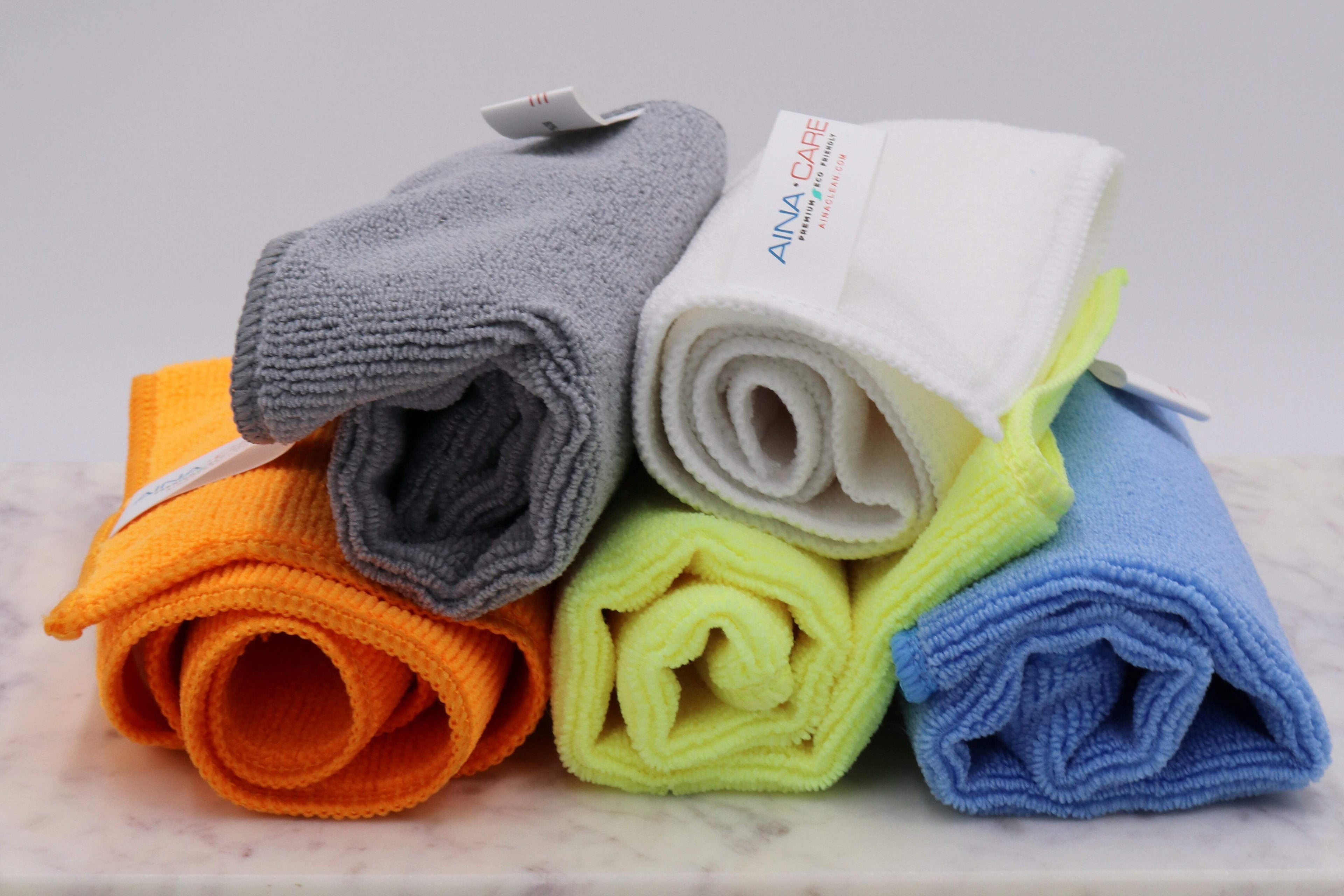 All-Purpose Microfiber Cleaning Cloth Set of 5 [ 2 Packs]