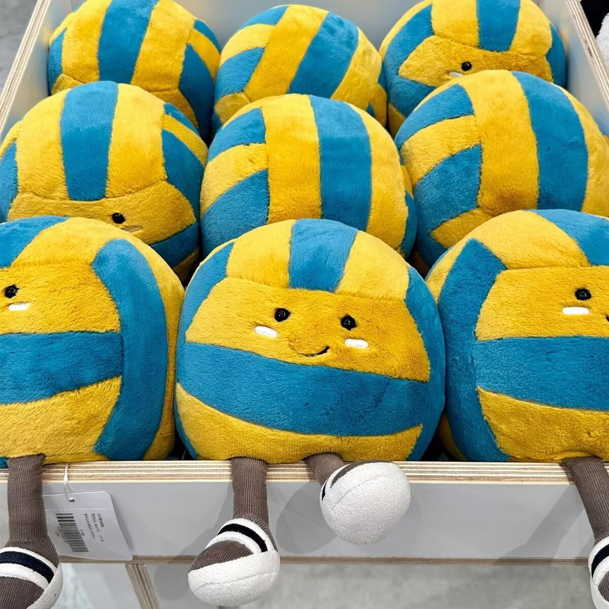 Ultra-Soft Polyester Volleyball Plush Pillow, Fun Gift for Teen Girls and Boys