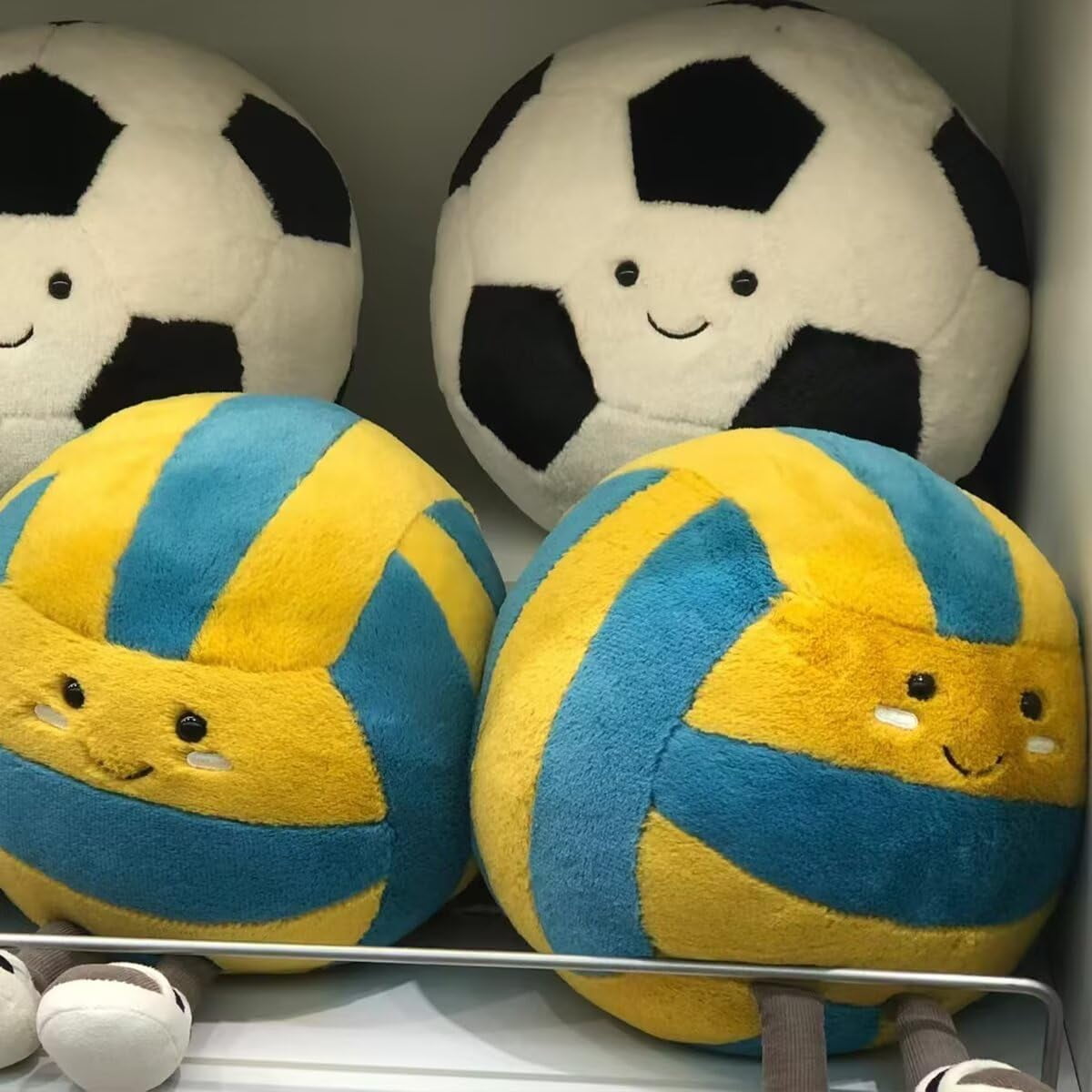 Ultra-Soft Polyester Volleyball Plush Pillow, Fun Gift for Teen Girls and Boys