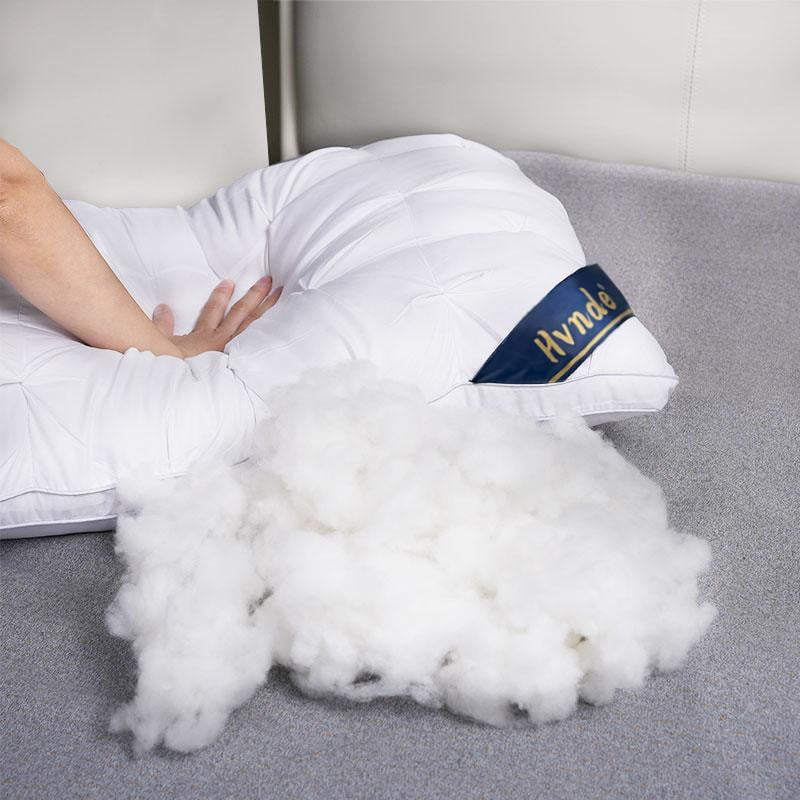 5-star Hotel Luxury Style Pillows, Deep Sleep Neck Support Pillows, Hypoallergenic Polyester Fiber Cover, Super Comfortable for All Seasons,  Back, Stomach or Side Sleepers