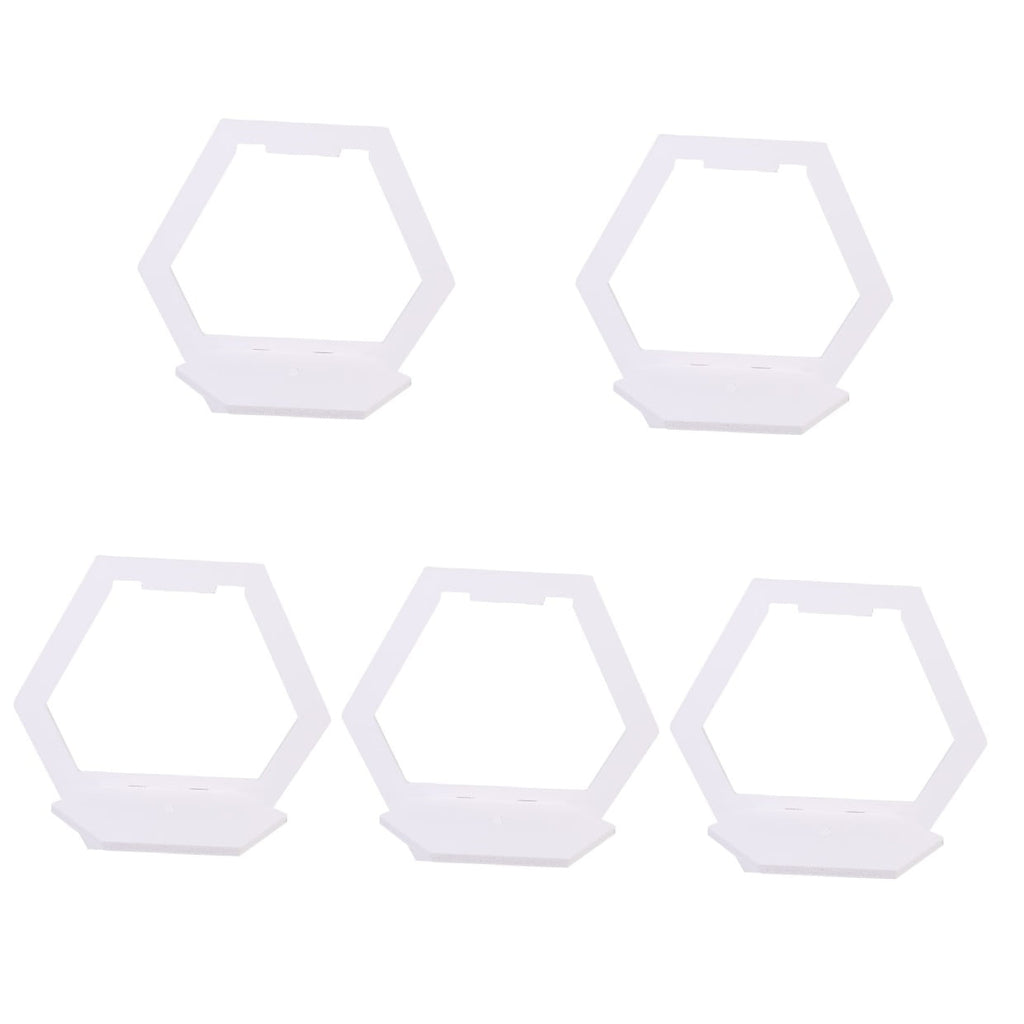 5 PCS Sconce Corner Shelf Waterproof Storage Rack Bedroom Bonsai