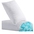 Shredded Memory Foam Pillows for ,Bed Pillows Queen Size Set of 2 Pack Cooling Adjustable,Good for Side and Back S per with Washable Removable Cover