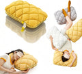 Pineapple Pillow, Pineapple Cloud-Like Pillow, Plush and Fluffy Sleeping Cushion, Balanced Softness and Support, for Back and Side Sleepers
